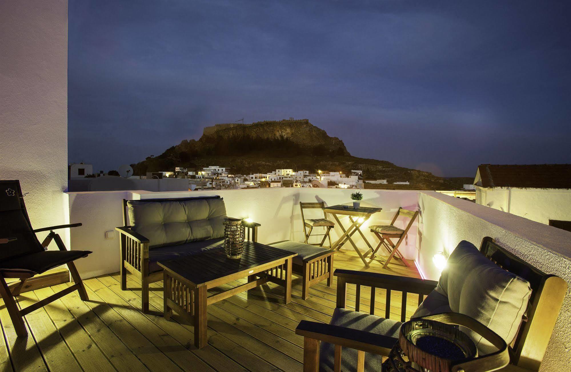 Lindos Boutique - Adults Only Daire Dış mekan fotoğraf